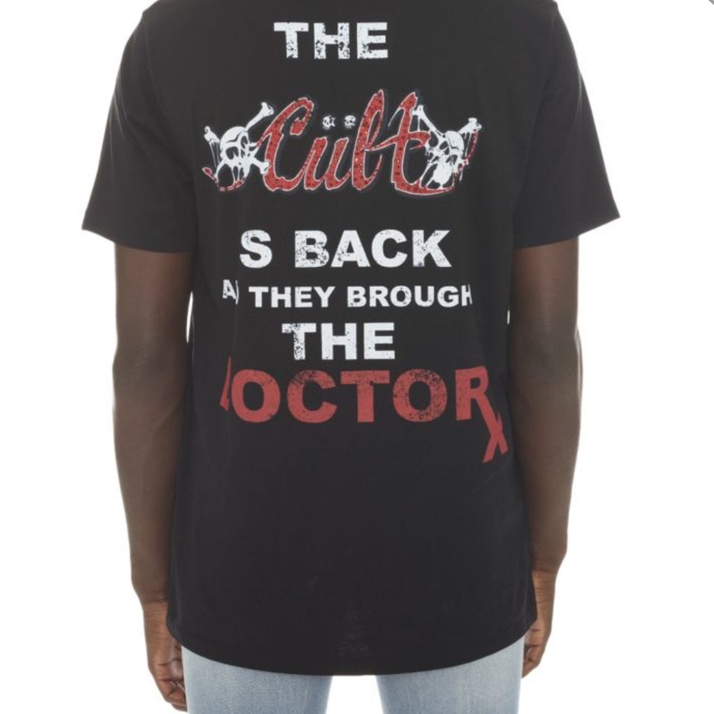 Cult of Individuality Motley Crue Black Short Sleeve Tee small - Picture 2 of 8